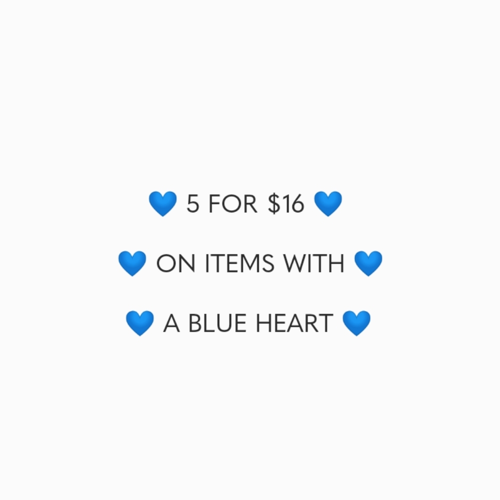 💙 5 FOR $16 ON CLOTHING WITH 💙